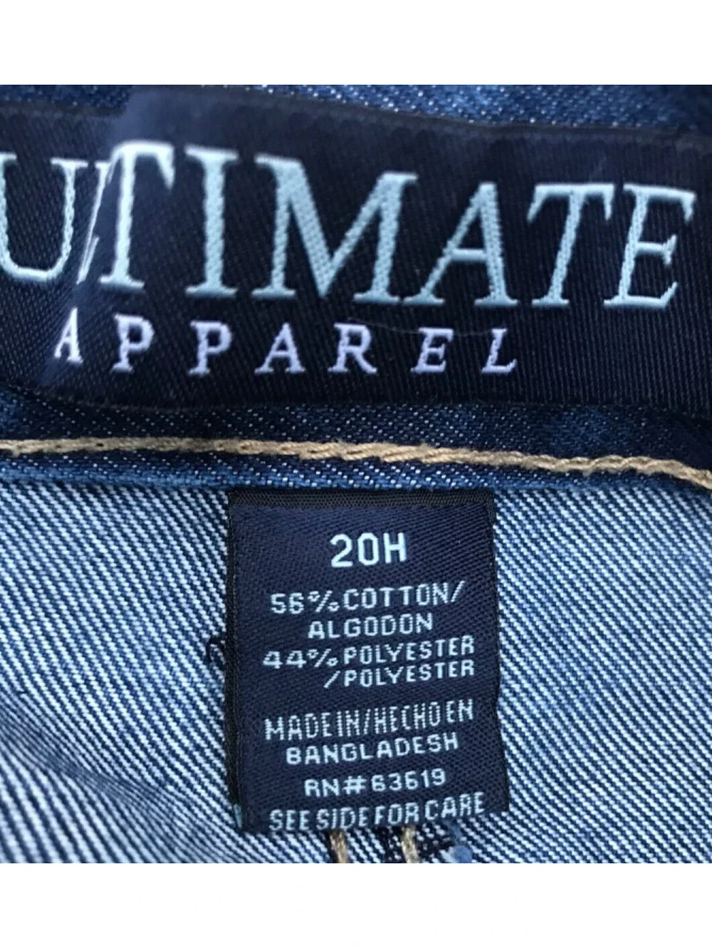 Ultimate Apparel Bootcut Jeans Womens 32
